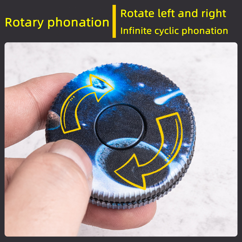 Fidget Toys New Pipago Pop Coin Gyroscope Hand Push Star Sky Fingertip Gyroscope Creative Decompression Toy