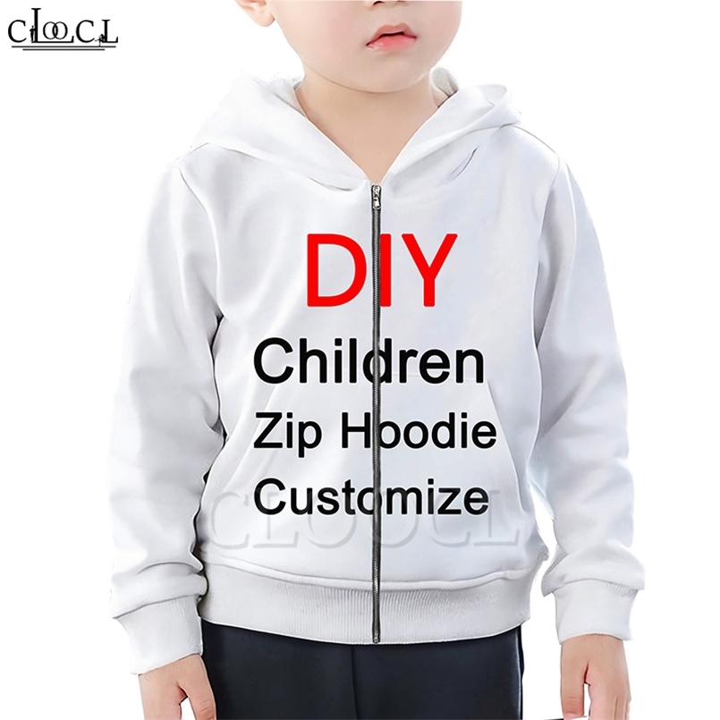 DIY Customize Clothing Childrens Zip Hoodies Baby Clothes Animal Po Star Anime Games 3D Print Casual Tops Gift For Kids 220617
DIY Customize Clothing Childrens Zip Hoodies Baby Clothes Animal Po Star Anime Games 3D Print Casual Tops Gift For Kids 220617