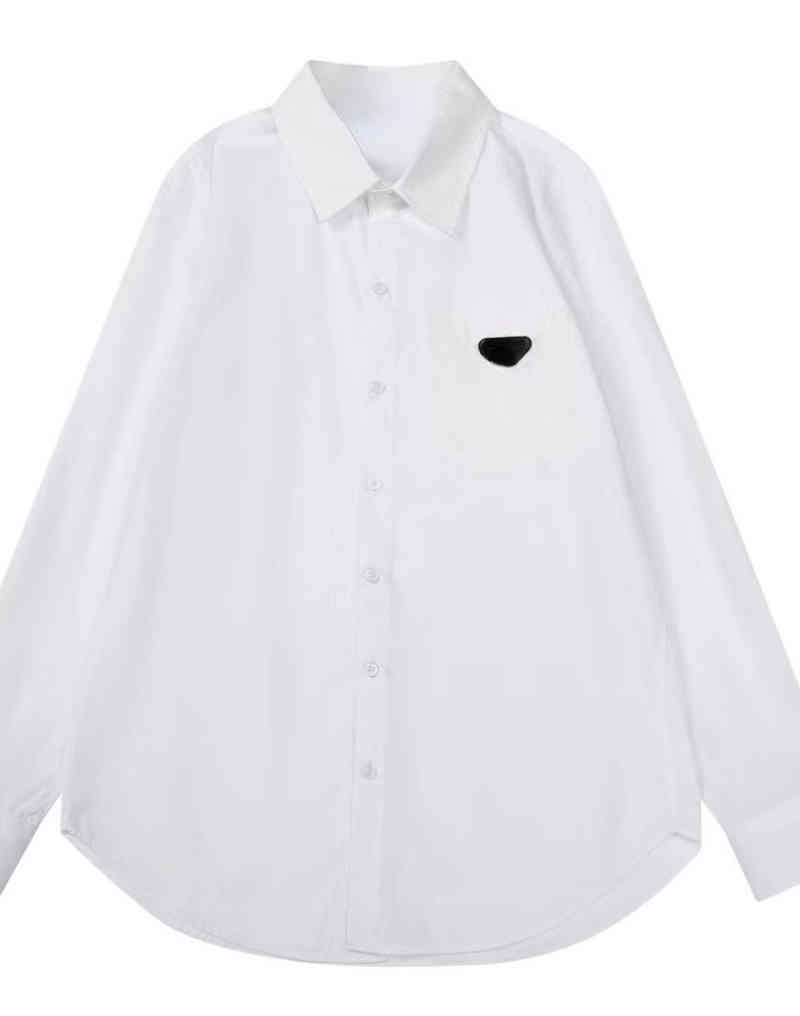 Fashion 2022 designer design 2022 early autumn new couple classic triangle pocket stitching casual long sleeve shirt coat for men and women, White
Fashion 2022 designer design 2022 early autumn new couple classic triangle pocket stitching casual long sleeve shirt coat for men and women, White