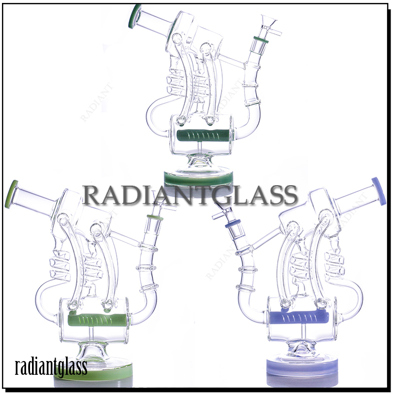 Glass Bong NEWEST six styles Triple recycle Hookah Oil Rig Water Pipes for Smoking Multi-function Dab Rigs Bongs spring Perc with bong bowls 14mm
Glass Bong NEWEST six styles Triple recycle Hookah Oil Rig Water Pipes for Smoking Multi-function Dab Rigs Bongs spring Perc with bong bowls 14mm