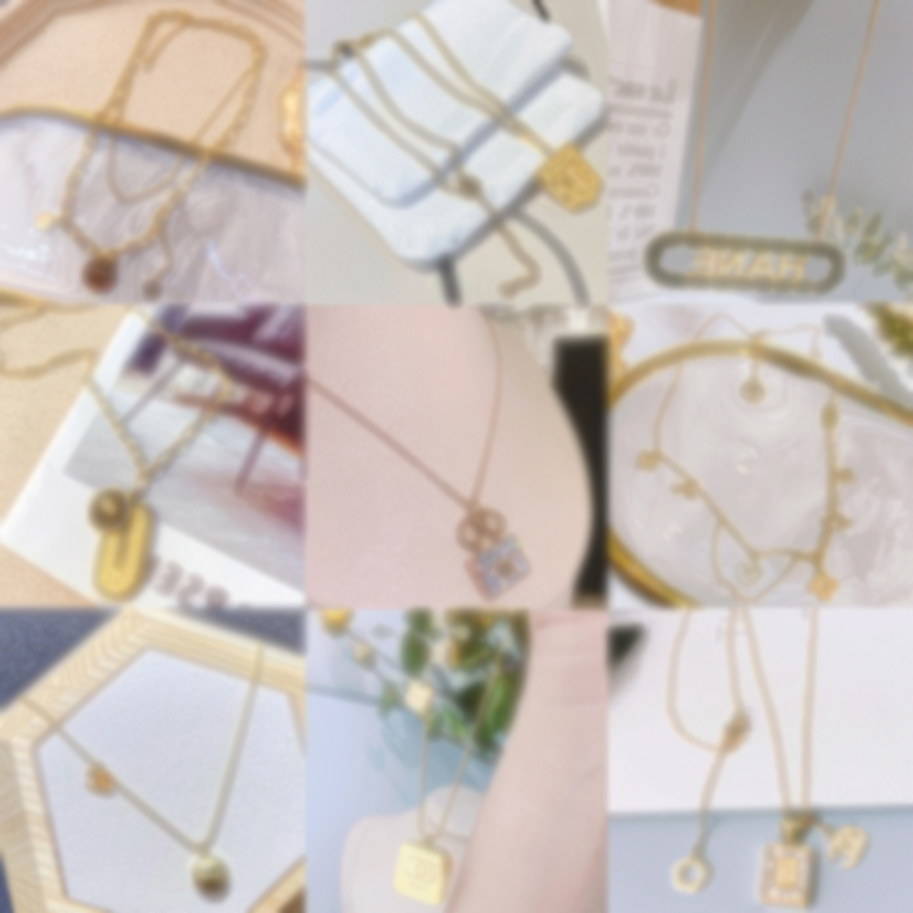 Luxury Designer Fashion Necklace Choker Chain 925 Silver Plated 18K Gold Plated Stainless Steel Letter Crystal Pendant Necklaces For Women Jewelry -3
Luxury Designer Fashion Necklace Choker Chain 925 Silver Plated 18K Gold Plated Stainless Steel Letter Crystal Pendant Necklaces For Women Jewelry -3