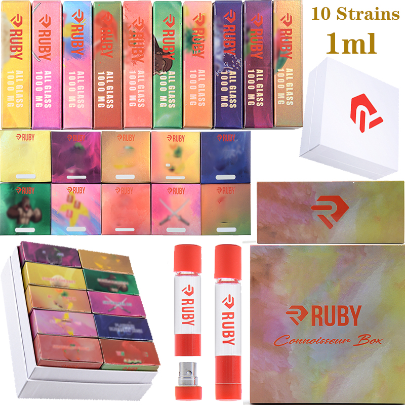 Ruby Vape Cartridges Atomizer 10 Strains Full Glass 1ml Ceramic Coil Tanks Thick Oil 510 Thread Vapes Carts Empty E Cigarette Vaporizers Pen Packaging Dab Pen Wax
Ruby Vape Cartridges Atomizer 10 Strains Full Glass 1ml Ceramic Coil Tanks Thick Oil 510 Thread Vapes Carts Empty E Cigarette Vaporizers Pen Packaging Dab Pen Wax