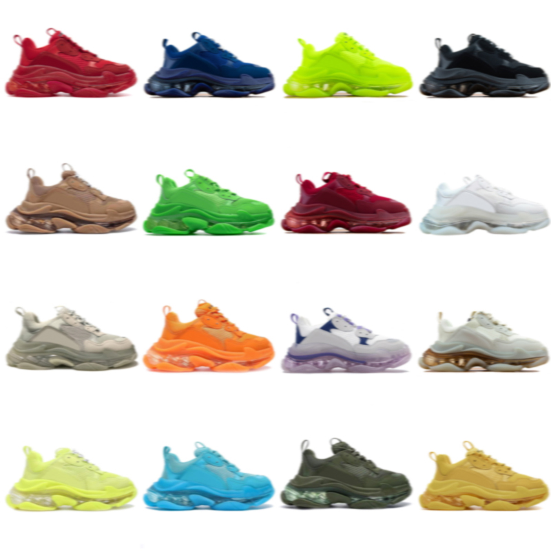 BAL Triple S Track 3 Fashion Designer Shoes Boots Men Women Sandals Style Red Black White Blue Colour R6 Casual Shoes 36 45 Mens Womens, 14
BAL Triple S Track 3 Fashion Designer Shoes Boots Men Women Sandals Style Red Black White Blue Colour R6 Casual Shoes 36 45 Mens Womens, 14