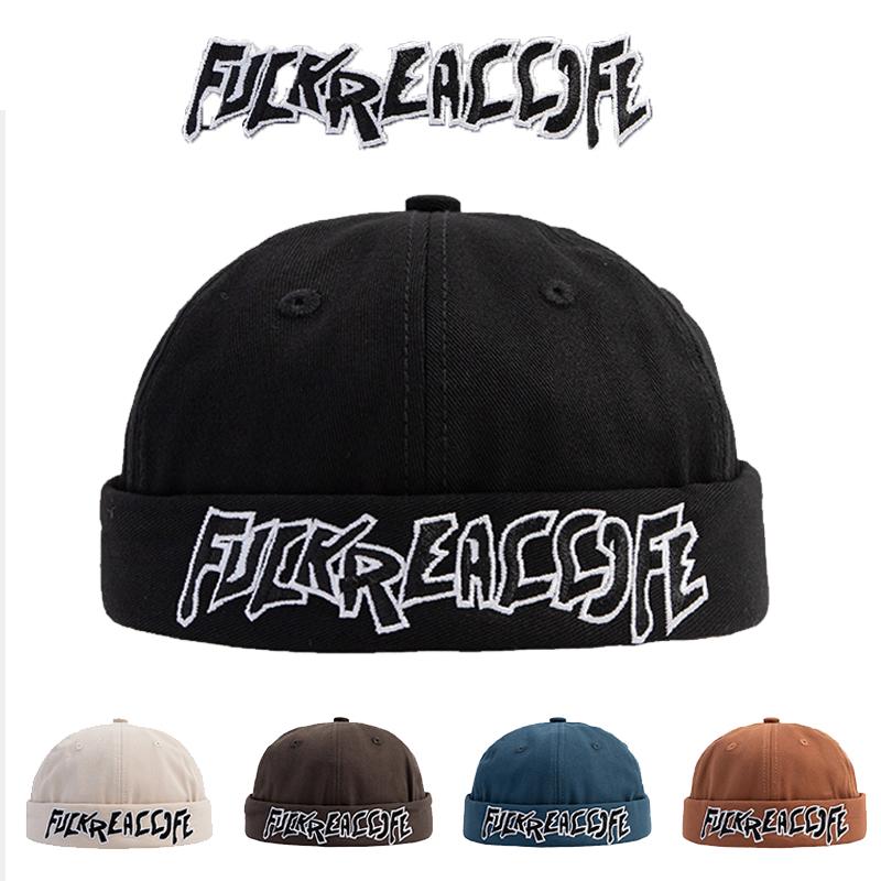 Berets Beanie Hats Embroidery Snapback Men's Caps Women Milk Hat Brimless Hip Hop Cotton Retro Kpop Cap For Boy DZM006Berets, Blue
Berets Beanie Hats Embroidery Snapback Men's Caps Women Milk Hat Brimless Hip Hop Cotton Retro Kpop Cap For Boy DZM006Berets, Blue