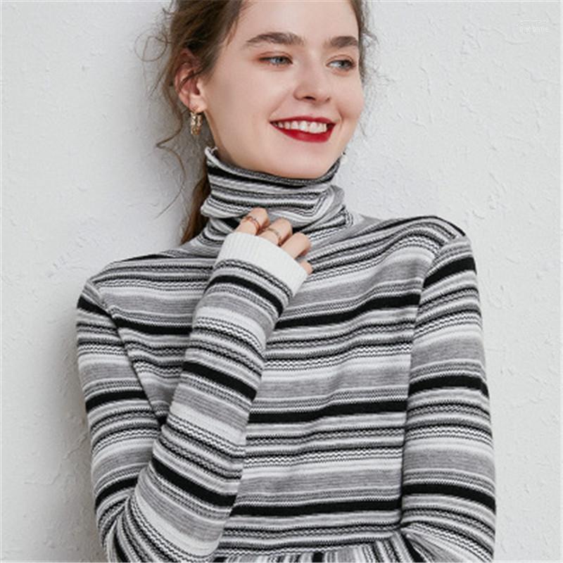 Women' Sweaters 2022 Autumn And Winter Pullover Loose Striped Pil Collar Bottoming Shirt With Long-Sleeved Soft Elastic Sweater Jemi22, Green
Women' Sweaters 2022 Autumn And Winter Pullover Loose Striped Pil Collar Bottoming Shirt With Long-Sleeved Soft Elastic Sweater Jemi22, Green