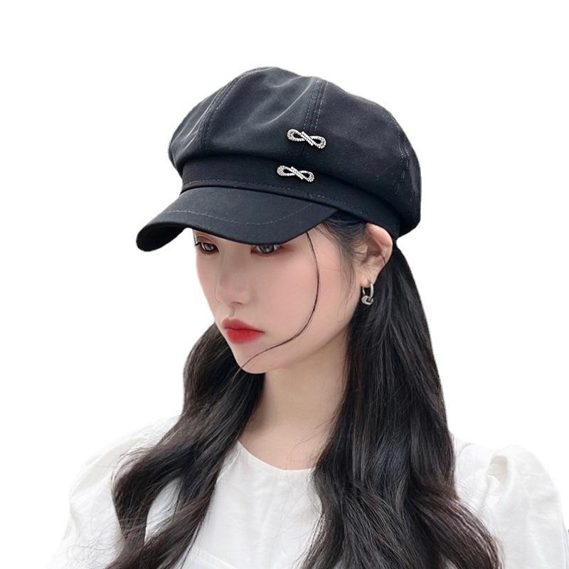Berets Korean Octagonal Hats For Women Ins Rhinestone Beret Female Fashion All-match British Retro Painter Cap White Black HatBerets
Berets Korean Octagonal Hats For Women Ins Rhinestone Beret Female Fashion All-match British Retro Painter Cap White Black HatBerets