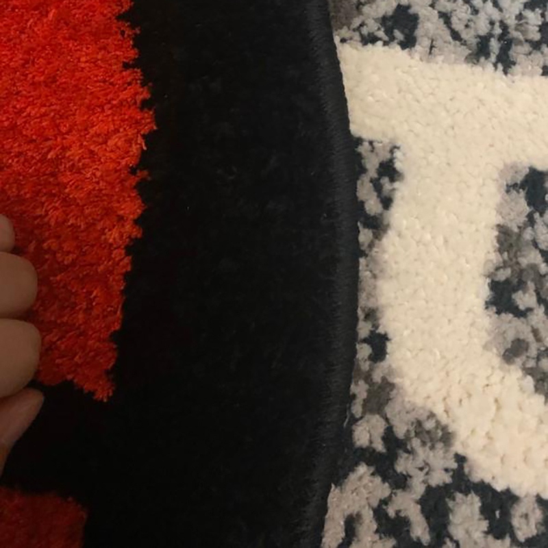 Home Furnishings Artistic Carpet Clot Logo Classic Red Rug Limited Edition Parlor Bedroom Playroom Hypebeast Collection Handtufted Trending Floor Mat 