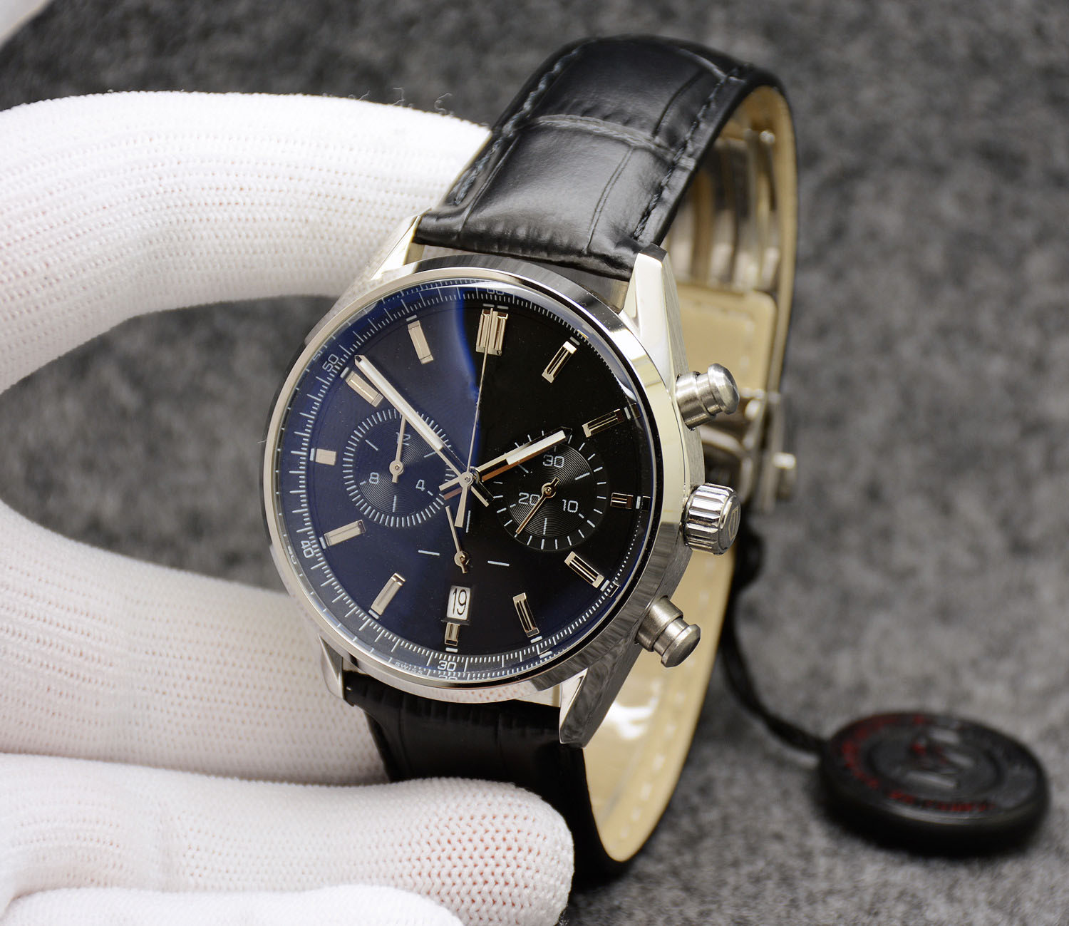 High Grade 02 Watch 42MM Quartz VK Chronograph Battery Power Mens Watches Stainless Steel Bracelet 80hours Black Dial Strap Floding Case SPORTY ELEGANT DESIGN, No send watch for shipping
High Grade 02 Watch 42MM Quartz VK Chronograph Battery Power Mens Watches Stainless Steel Bracelet 80hours Black Dial Strap Floding Case SPORTY ELEGANT DESIGN, No send watch for shipping