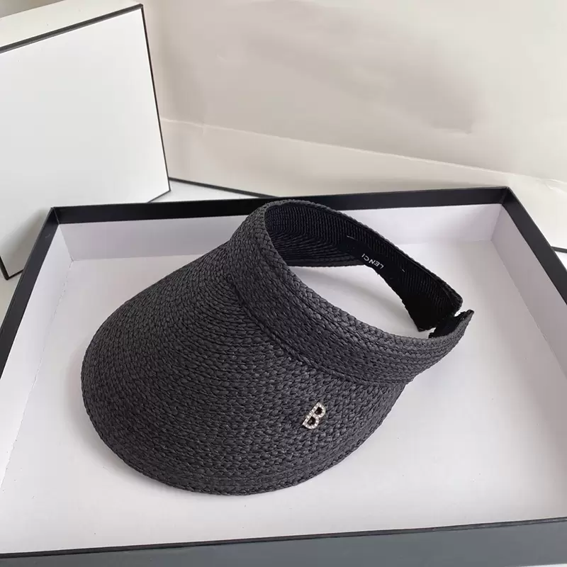 Mens Straw Cap Designer Sun Visors Hat For Women Summer Visor Fashion Beach Adjustable Hats Men Womens Visors Luxury Caps Hat 2207074D