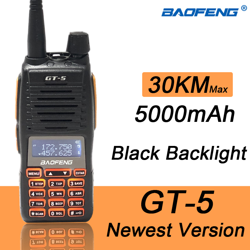 2021 BF GT-5 10W Baofeng Walkie Talkie Long Range 10 KM Two Way Ham Radio Dual PTT hf Transceiver Portable Radios Upgrade New
2021 BF GT-5 10W Baofeng Walkie Talkie Long Range 10 KM Two Way Ham Radio Dual PTT hf Transceiver Portable Radios Upgrade New