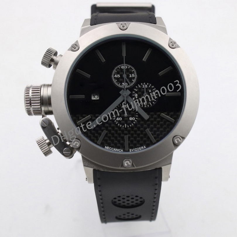 U1001 Multifunction Men's Watch Quartz Date Chimera Bronze 50mm Chronograph Subdial work Stainless Steel Watch 10, Watch(no box)
U1001 Multifunction Men's Watch Quartz Date Chimera Bronze 50mm Chronograph Subdial work Stainless Steel Watch 10, Watch(no box)