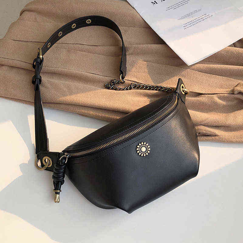 Women's Messenger Single Shoulder Chest Bag Waist Bag Women's Fashion Korean Cowhide Women's Bag 220712, Black
Women's Messenger Single Shoulder Chest Bag Waist Bag Women's Fashion Korean Cowhide Women's Bag 220712, Black