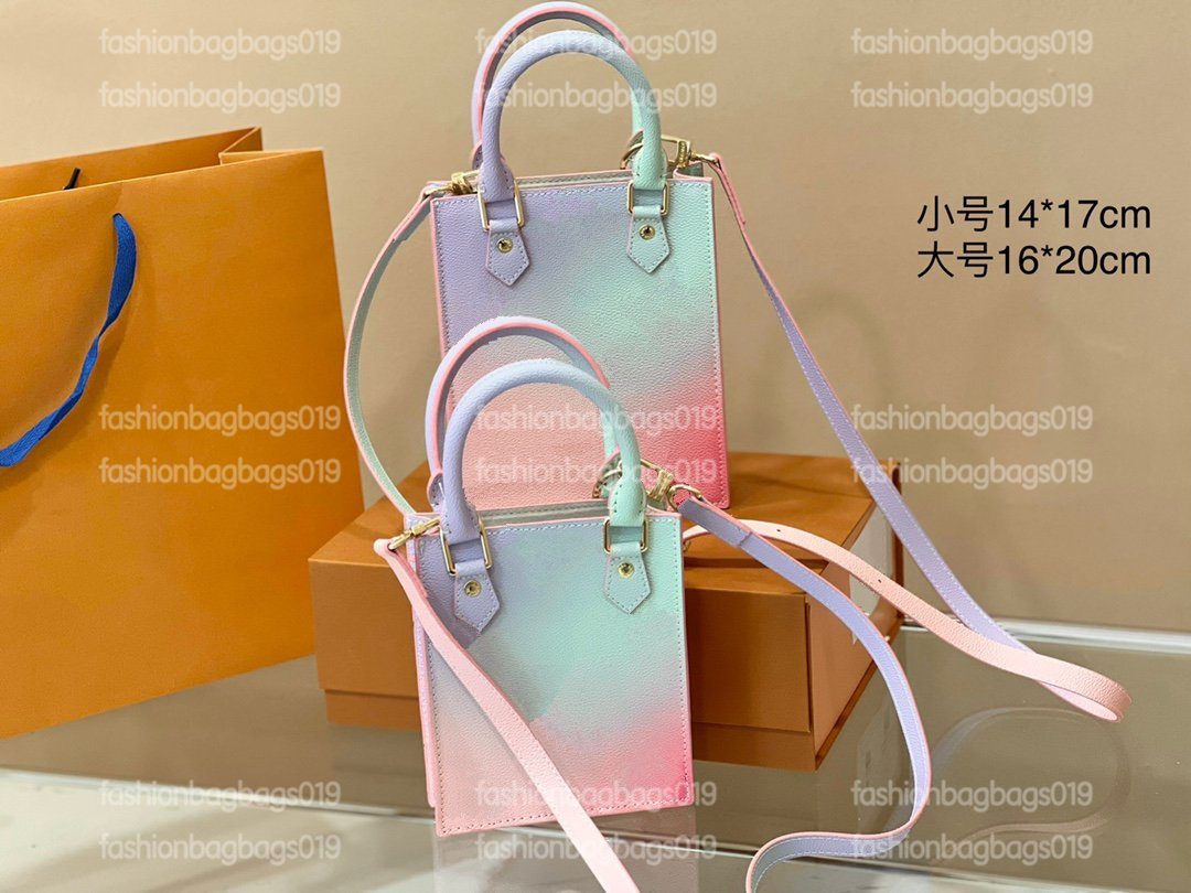 22SS Spring in the City PETIT SAC PLAT Tote bag Mini Sunrise Pastel Shouder Bag M81341 Designer Womens Handbag Luxurys Colorful CrossBody Purse Wallet
22SS Spring in the City PETIT SAC PLAT Tote bag Mini Sunrise Pastel Shouder Bag M81341 Designer Womens Handbag Luxurys Colorful CrossBody Purse Wallet