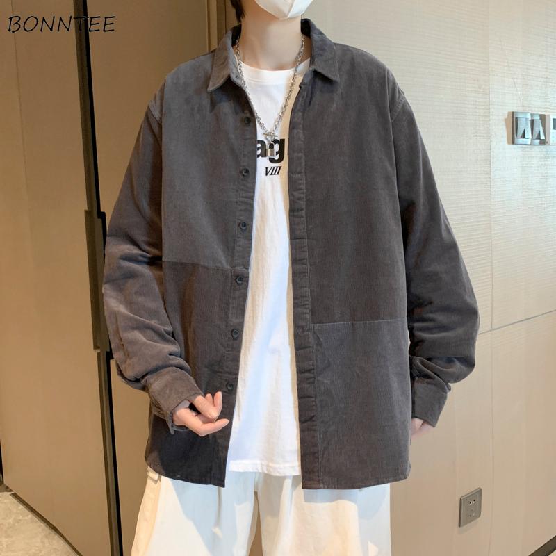Men's Casual Shirts Men Cargo Long Sleeve All-match Patchwork Streetwear Handsome Students Harajuku Fashion Autumn Gray Ulzzang InsMen's
Men's Casual Shirts Men Cargo Long Sleeve All-match Patchwork Streetwear Handsome Students Harajuku Fashion Autumn Gray Ulzzang InsMen's