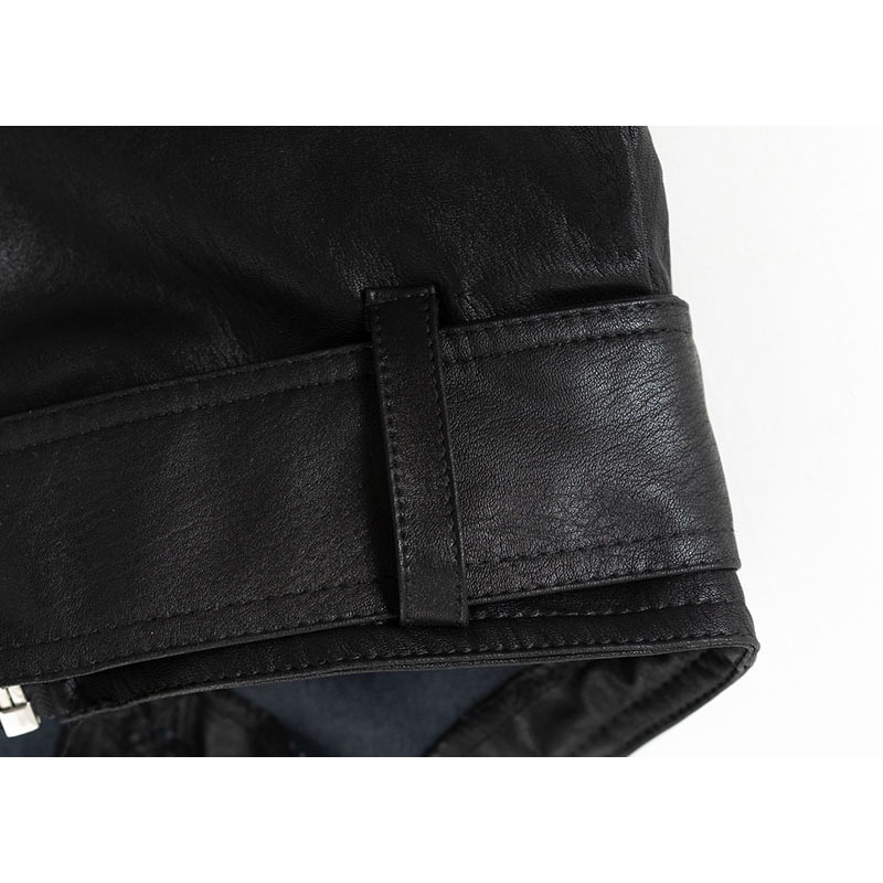 Black PU Leather Tube Top Women Back Zipper Sashes Sexy Ladies Cropped Seamless Strapless Crop Bra 220325