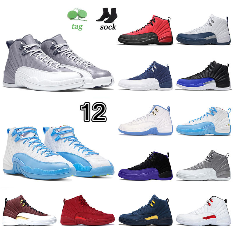 2022 New Men Jumpman 12s Basketball Shoes Stealth Black Taxi Yellow Flu Game Royal Gym Red OV White Metallic Gold Machigan Dark Grey Mens Sneaker Designer Trainers, P25 40-47 french blue
2022 New Men Jumpman 12s Basketball Shoes Stealth Black Taxi Yellow Flu Game Royal Gym Red OV White Metallic Gold Machigan Dark Grey Mens Sneaker Designer Trainers, P25 40-47 french blue