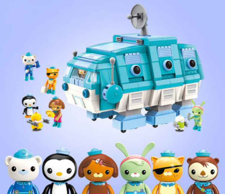 Wholesale 698pcs Octonauts Octopus Kits Octopod Playset & Barnacles Enlighten Model Building Kits Blocks Bricks Toys For Children
Wholesale 698pcs Octonauts Octopus Kits Octopod Playset & Barnacles Enlighten Model Building Kits Blocks Bricks Toys For Children