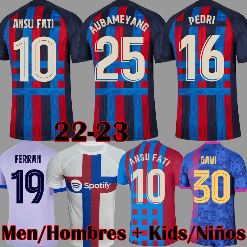 21 22 23 ADAMA PEDRI GAVI soccer jersey FC FERRAN camiseta de futbol 2021 2022 2023 ANSU FATI JONG football shirt MEMPHIS DAVI ALVES kits men kids sets, Third
21 22 23 ADAMA PEDRI GAVI soccer jersey FC FERRAN camiseta de futbol 2021 2022 2023 ANSU FATI JONG football shirt MEMPHIS DAVI ALVES kits men kids sets, Third