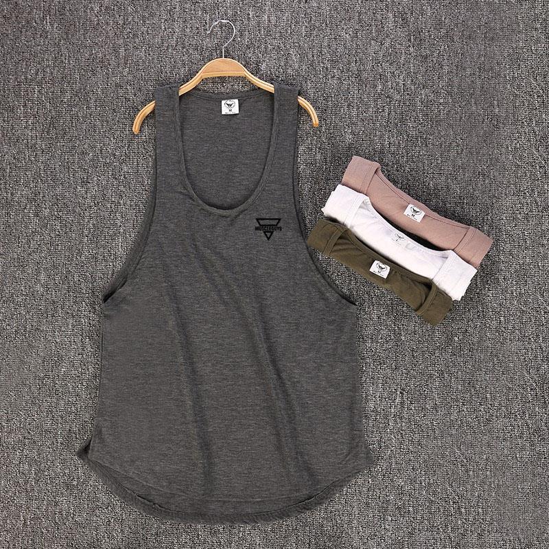 Brand Fitness Clothing Canottiera Bodybuilding Tank Top Men Gyms Stringer Sleeveless Shirt Muscle Vest, White
Brand Fitness Clothing Canottiera Bodybuilding Tank Top Men Gyms Stringer Sleeveless Shirt Muscle Vest, White