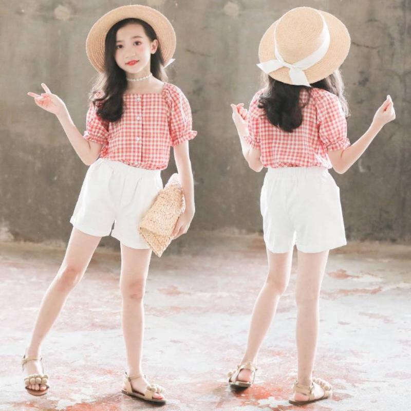 Clothing Sets Summer Kids Baby Girl Clothes Short Sleeve T-shirt+Short Pant Casual 2PCS Suits For Age 4 6 8 10 12 13 Yrs Girls, 402
Clothing Sets Summer Kids Baby Girl Clothes Short Sleeve T-shirt+Short Pant Casual 2PCS Suits For Age 4 6 8 10 12 13 Yrs Girls, 402