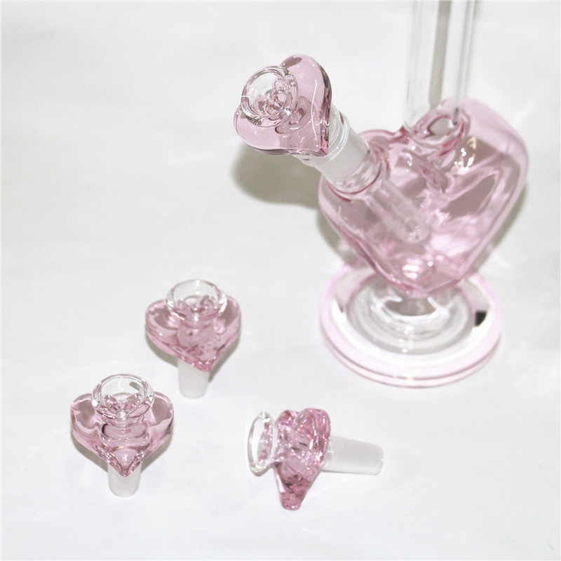 Hookah Glass Bowls Thick pink heart shape Male Joint 14mm Glass Bongs bowl Piece Silicone Water Pipes Oil Rig dab straw burner
Hookah Glass Bowls Thick pink heart shape Male Joint 14mm Glass Bongs bowl Piece Silicone Water Pipes Oil Rig dab straw burner