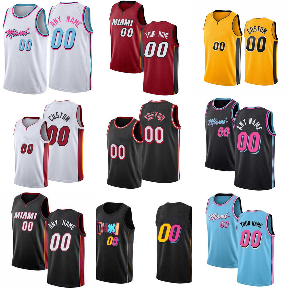 75th Custom Miami''Heat''MEN Jersey Womn Youth Markieff 8 Morris KZ 11 Okpala Max 31 Strus P.J. 17 Tucker Basketball Jerseys
