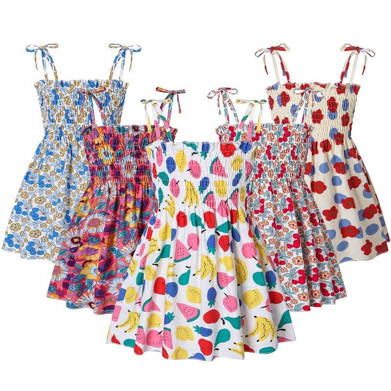 Girl's Dresses Summer Light For Girls Sundress Beach Dress Casual Floral Strawberry Baby Children's Clothing Kids ClothesGirl's, 8039-3
Girl's Dresses Summer Light For Girls Sundress Beach Dress Casual Floral Strawberry Baby Children's Clothing Kids ClothesGirl's, 8039-3