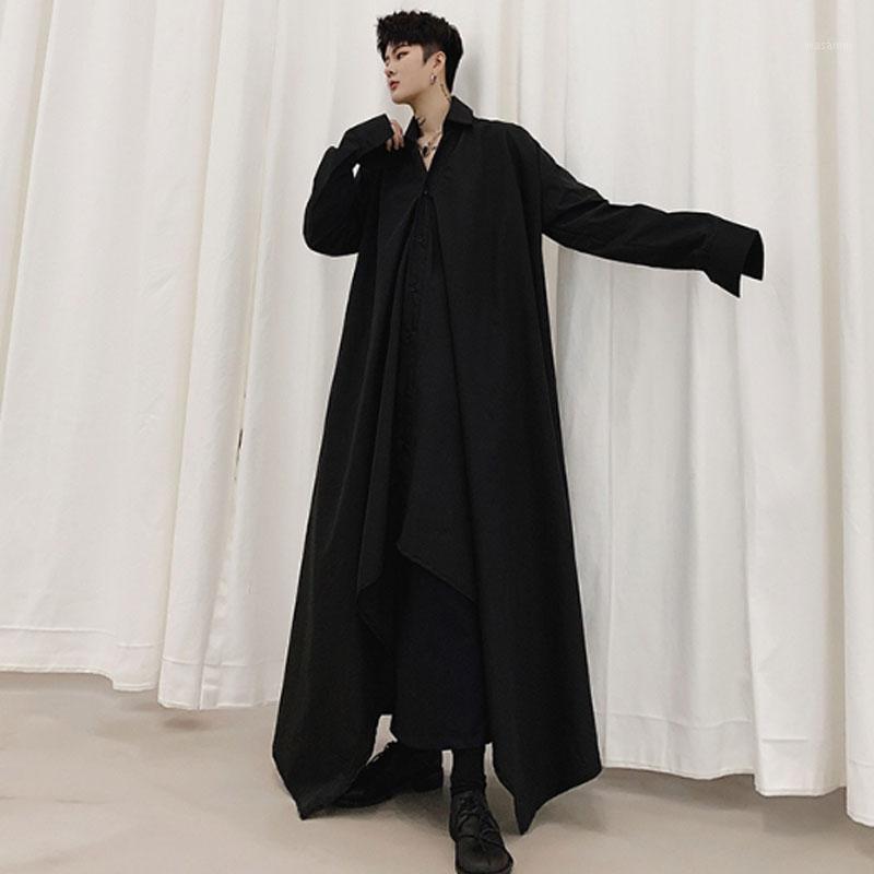 Homens De Manga Longa Preto Branco Irregular Corda Vestido Camisa Masculina Mulheres Streetwear Gótico Do Vintage Longo E Men's Casual Shirt, Black
Homens De Manga Longa Preto Branco Irregular Corda Vestido Camisa Masculina Mulheres Streetwear Gótico Do Vintage Longo E Men's Casual Shirt, Black