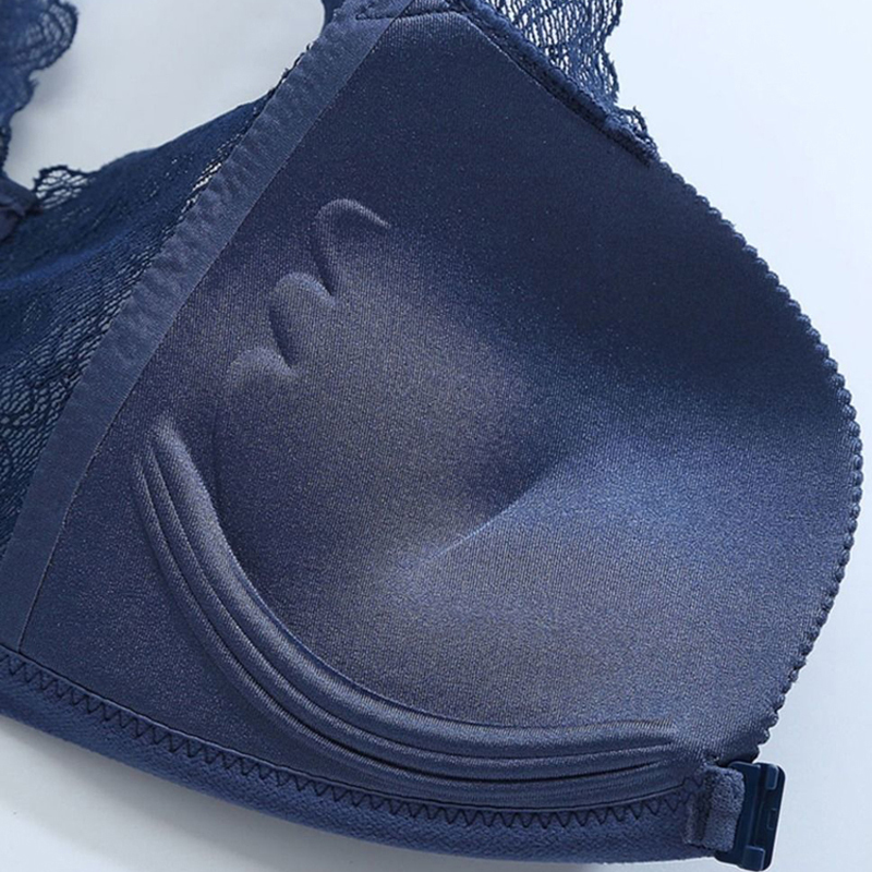 Women Sexy Front Closure Bra Lace Straps Lingerie Push Up Bralette Comfortable Underwear No Steel Ring Breathable Brassiere 220511