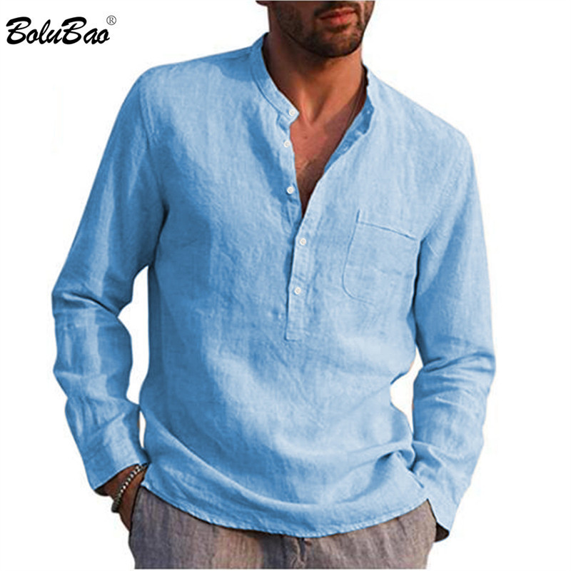 BOLUBAO Summer Mens LongSleeved Tshirt Cotton and Linen Led Casual Breathable Tshirt Shirt Male 220614, Black
BOLUBAO Summer Mens LongSleeved Tshirt Cotton and Linen Led Casual Breathable Tshirt Shirt Male 220614, Black