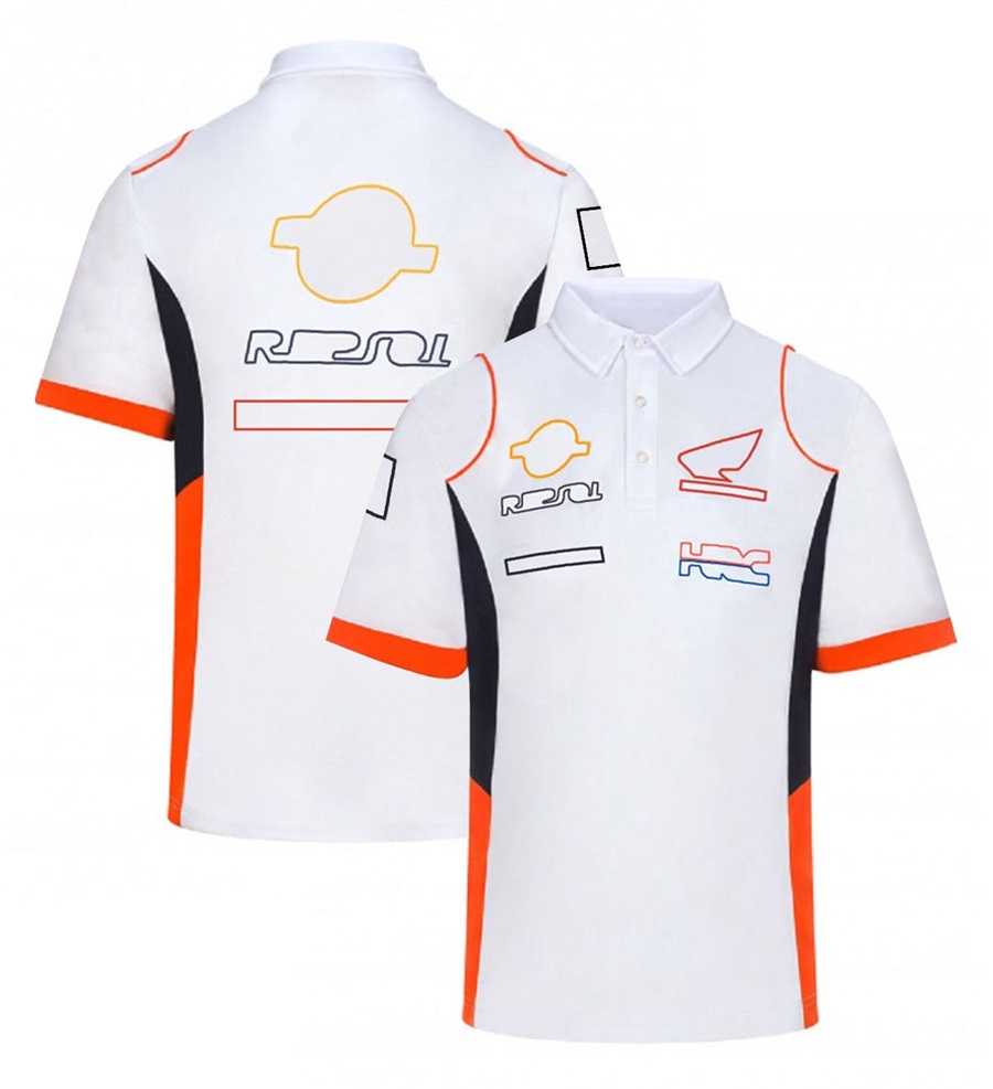 Fashion Moto Team Polo Shirts Summer Motorcycle Rider Breathable Lapel T-shirts Motocross Racing T-shirt Jersey free shipping