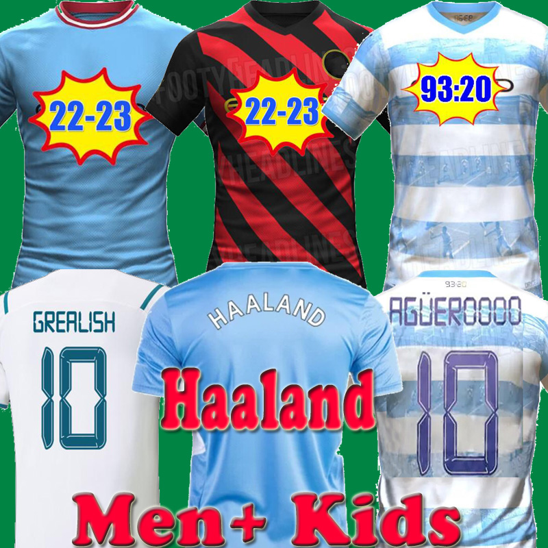 21 22 23 Erling Haaland SOCCER JERSEYS 93:20 Agüeroooo anniversary GREALISH STERLING MANS CITIES G.JESUS DE BRUYNE FODEN 2022 2023 football tops shirts + kids kit, Kids away 21 22
21 22 23 Erling Haaland SOCCER JERSEYS 93:20 Agüeroooo anniversary GREALISH STERLING MANS CITIES G.JESUS DE BRUYNE FODEN 2022 2023 football tops shirts + kids kit, Kids away 21 22