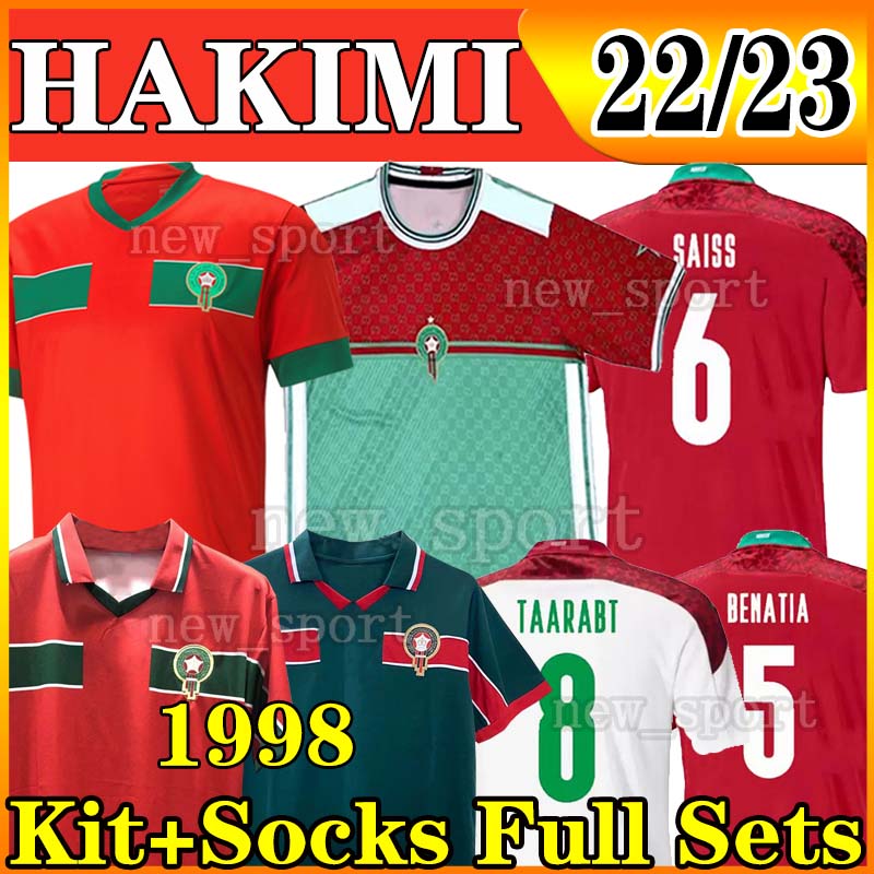 22 23 special Morocco HAKIMI ZIYECH National Team soccer jerseys home 2022 2023 Retro 1998 maillot de foot Ziyech Boufal FAJR Munir Ait Bennasser Amrabat jersey S-XXL, 20 21 home patch
22 23 special Morocco HAKIMI ZIYECH National Team soccer jerseys home 2022 2023 Retro 1998 maillot de foot Ziyech Boufal FAJR Munir Ait Bennasser Amrabat jersey S-XXL, 20 21 home patch