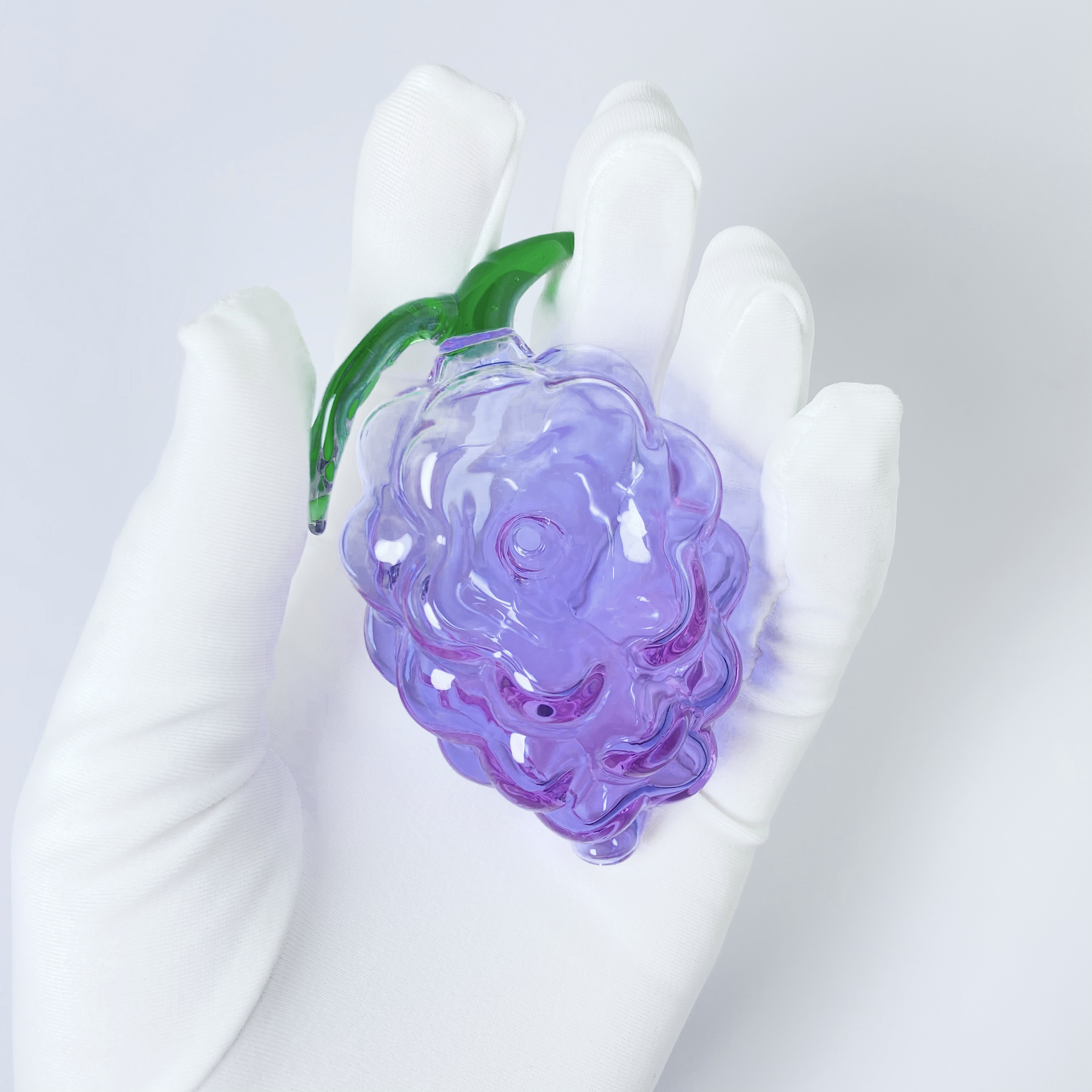 Creative Fruit Purple Grape Tobacco Pipe Hand-blown Herb Bowl Glass Hand Smoke Pipe
Creative Fruit Purple Grape Tobacco Pipe Hand-blown Herb Bowl Glass Hand Smoke Pipe