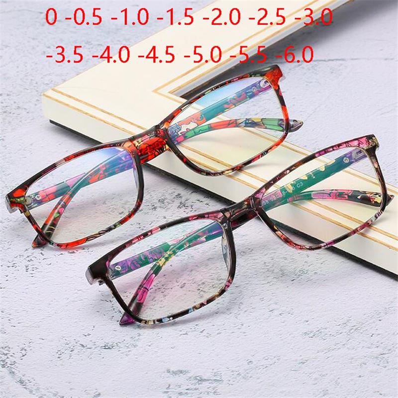 Sunglasses Flower Frame Square Finished Myopia Glasses Unisex Ultralight Clear Mirror Nearsighted Eyeglasses Prescription 0 -0.5 -1.0 To -6
Sunglasses Flower Frame Square Finished Myopia Glasses Unisex Ultralight Clear Mirror Nearsighted Eyeglasses Prescription 0 -0.5 -1.0 To -6
