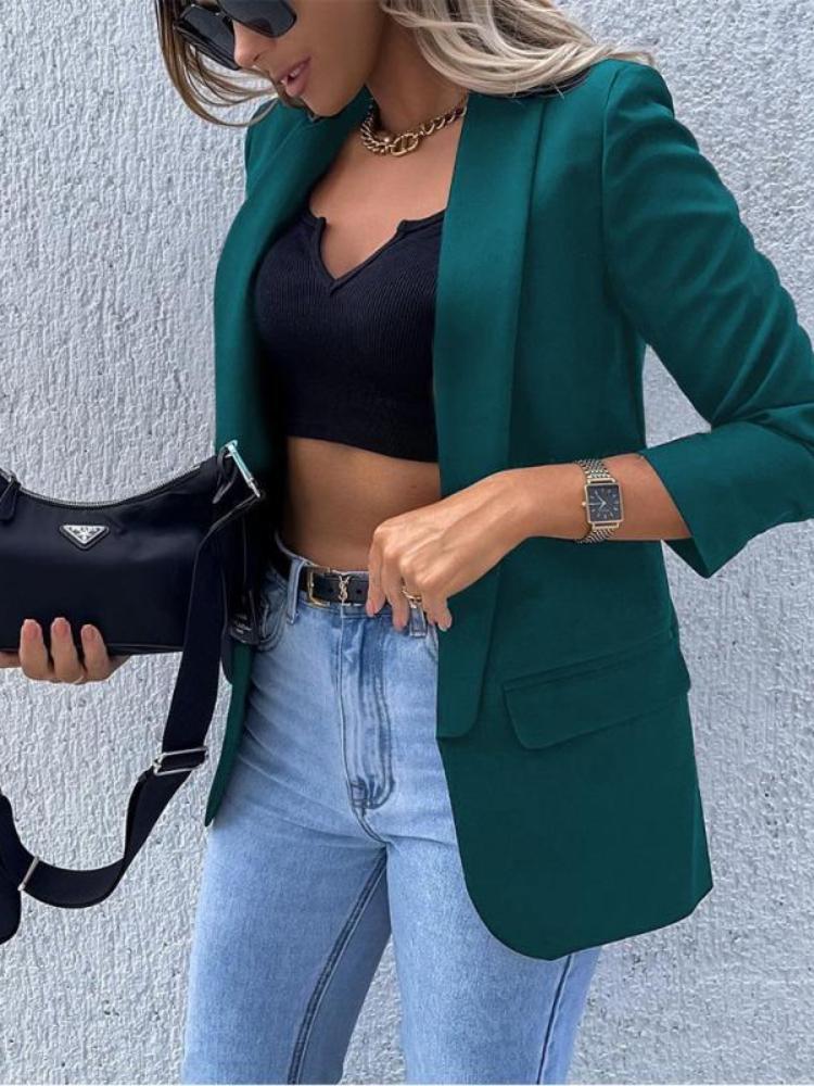 Women' Jackets Spring Solid Color Long Sleeve Small Suit Jacket Office OL Professional Plaid Blazer Women, Green print
Women' Jackets Spring Solid Color Long Sleeve Small Suit Jacket Office OL Professional Plaid Blazer Women, Green print