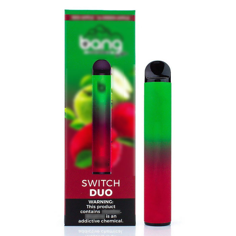 2 in 1 Switch Duo Disposable Vape Pen E Cigarette 2500 Puffs Vapes XXL Bang Vapor Kit
2 in 1 Switch Duo Disposable Vape Pen E Cigarette 2500 Puffs Vapes XXL Bang Vapor Kit