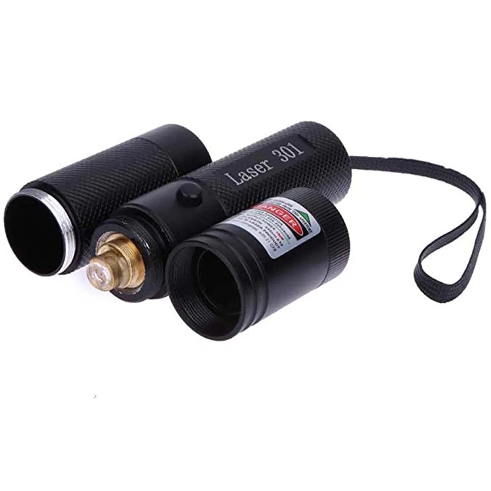 532Nm 5Mw Green Laser Pointer Sight 301 Pointers High Powerful Adjustable Focus Red Dot Lazer Torch Pen Projection With No Battery