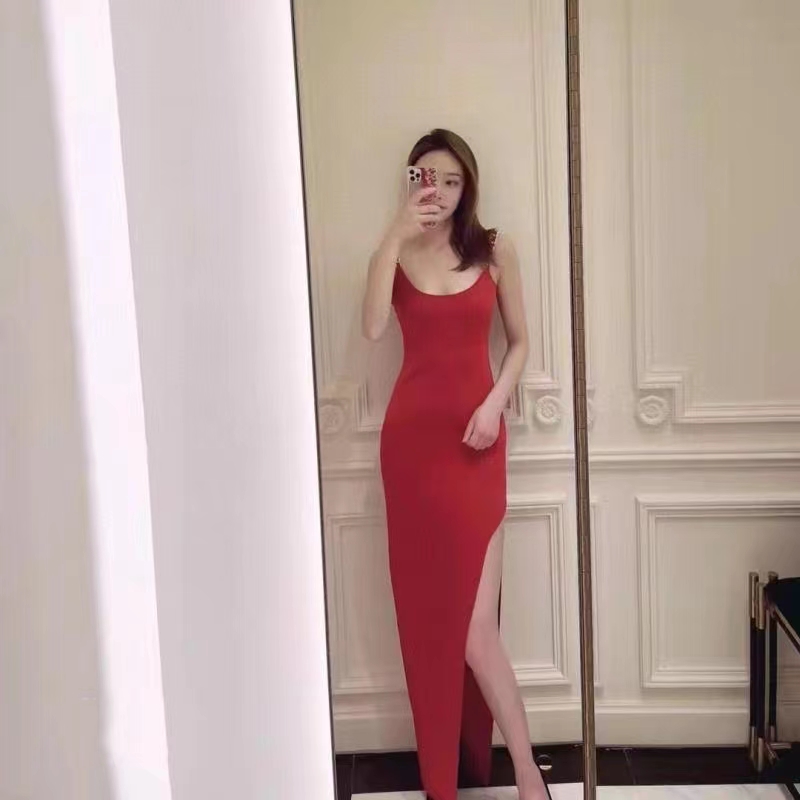 Bal summer dresses for women 2022 New Sexy Slit Knitted Skirt Dress Mother's Day Gift Valentine's Day Birthday Christmas Gift Women Thanksgiving Christmas, Red
Bal summer dresses for women 2022 New Sexy Slit Knitted Skirt Dress Mother's Day Gift Valentine's Day Birthday Christmas Gift Women Thanksgiving Christmas, Red