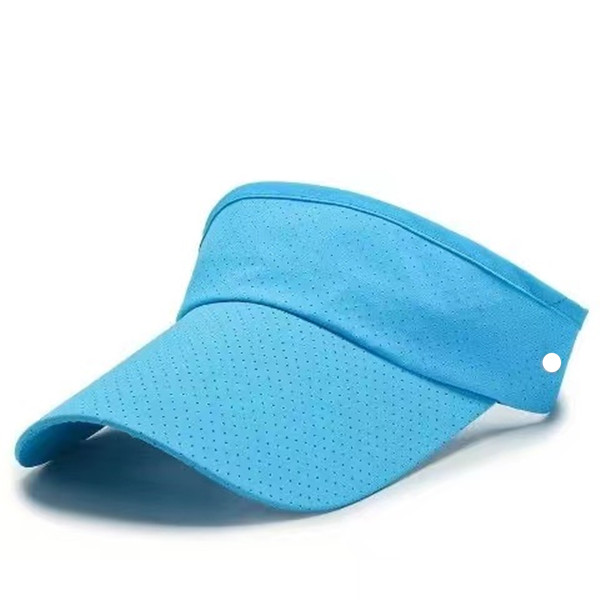 LM20 Outdoor Baseball Hats Yoga Visors Quick-drying Perforated Sun hat Leisure Fashion for Sport Cap Strapback