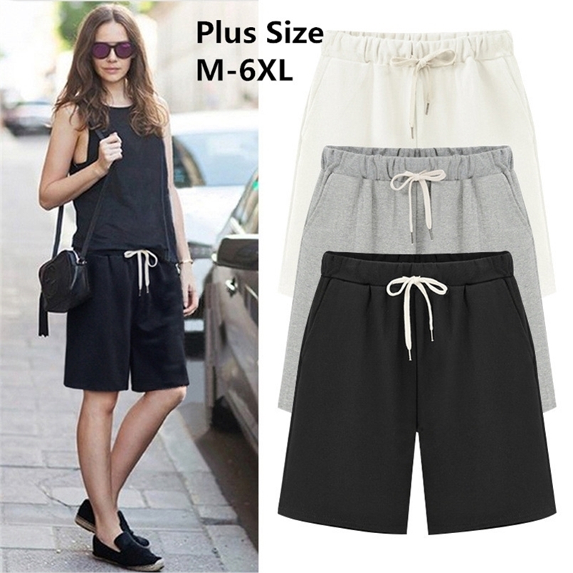Large Size Summer Cotton Casual women shorts Plus Size Loose Ladies shorts Female Solid Color short pant 220419, Blue
Large Size Summer Cotton Casual women shorts Plus Size Loose Ladies shorts Female Solid Color short pant 220419, Blue