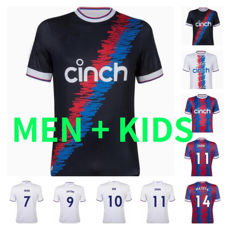 22 23 CRYSTAL OLISE ZAHA EZE PALACE home AWAY Soccer Jerseys 2022 2023 3rd MILIVOJEVIC J.AYEW BENTEKE MATETA McARTHUR Football Shirt RIEDEWALD Uniform Men kids kit, Kids size
22 23 CRYSTAL OLISE ZAHA EZE PALACE home AWAY Soccer Jerseys 2022 2023 3rd MILIVOJEVIC J.AYEW BENTEKE MATETA McARTHUR Football Shirt RIEDEWALD Uniform Men kids kit, Kids size