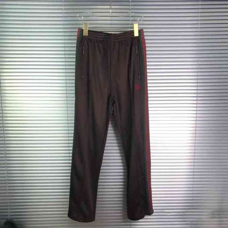 Brown Needles New Awge Jogging Pants 2020 Red Stripes Needle Pants Men Women Hip Hop High Quality Awge Pants T220721
Brown Needles New Awge Jogging Pants 2020 Red Stripes Needle Pants Men Women Hip Hop High Quality Awge Pants T220721