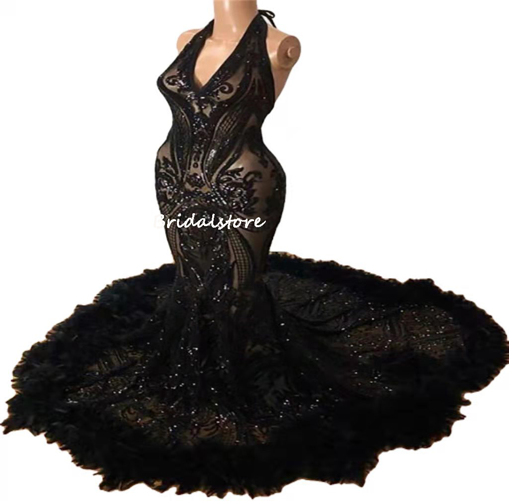 Luxury Black Girls Sequin Evening Dress 2022 Deep V Neck Aso Ebi Prom Dresses With Feather Elegant Formal Mermaid Gowns For Special Occasion Party Wear Robe De Soiree, Gold
Luxury Black Girls Sequin Evening Dress 2022 Deep V Neck Aso Ebi Prom Dresses With Feather Elegant Formal Mermaid Gowns For Special Occasion Party Wear Robe De Soiree, Gold