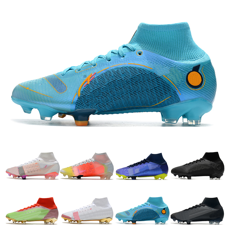 Soccer Shoes Mercurial Superfly 8 Elite FG Ronaldo Neymar Mens Boys High Football Boots Cleats size 39-45
Soccer Shoes Mercurial Superfly 8 Elite FG Ronaldo Neymar Mens Boys High Football Boots Cleats size 39-45