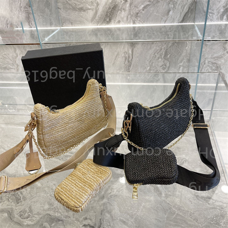 5A Woman Straw Bags Nylon shoulder bags Hobos Handbags Chain Purses Designer Crossbody Baguettes Lady Small Totes Fashion classic luxury DGLVCYS
5A Woman Straw Bags Nylon shoulder bags Hobos Handbags Chain Purses Designer Crossbody Baguettes Lady Small Totes Fashion classic luxury DGLVCYS