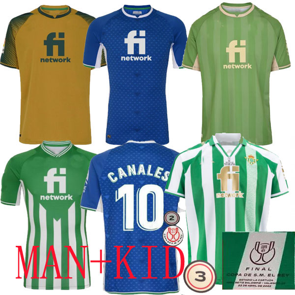 21 22 real Betis copa DEL rey FINAL soccer Jerseys JOAQUIN B.Iglesias camiseta de fútbol Juanmi ESTADIO LA CARTUJA Fekir GIKS 2022 special-edition football shirts KIDS, Copa del rey kids 2
21 22 real Betis copa DEL rey FINAL soccer Jerseys JOAQUIN B.Iglesias camiseta de fútbol Juanmi ESTADIO LA CARTUJA Fekir GIKS 2022 special-edition football shirts KIDS, Copa del rey kids 2