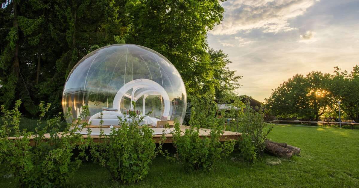 Commercial Inflatable Bubble Tent 3M Dia Transparent Hotel For Outdoor Camping PVC Bubble House
Commercial Inflatable Bubble Tent 3M Dia Transparent Hotel For Outdoor Camping PVC Bubble House