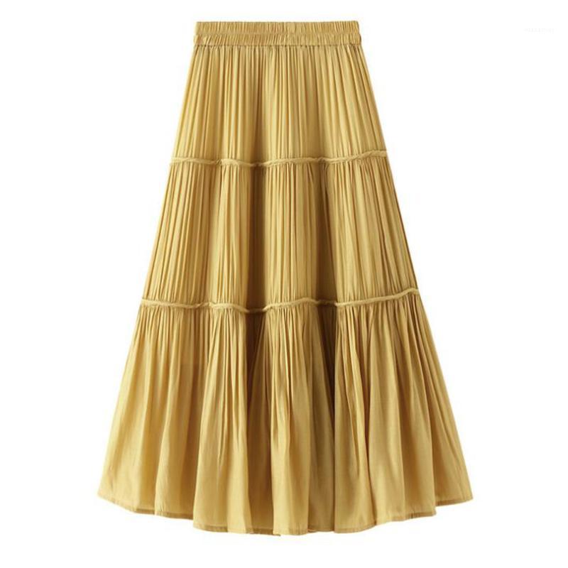Women's Summer Long Skirt Elastic High Waist Stitching Drape Flare Pleated Cake Skirts Female Casual Beachwear Boho Maxi, Pleated skirt
Women's Summer Long Skirt Elastic High Waist Stitching Drape Flare Pleated Cake Skirts Female Casual Beachwear Boho Maxi, Pleated skirt