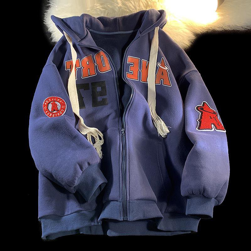 Women's Hoodies & Sweatshirts Spring And Autumn American Retro Oversize Sweater Women's Thin Loose Lazy Wind Bf Hong Kong Style Zipper J
Women's Hoodies & Sweatshirts Spring And Autumn American Retro Oversize Sweater Women's Thin Loose Lazy Wind Bf Hong Kong Style Zipper J
